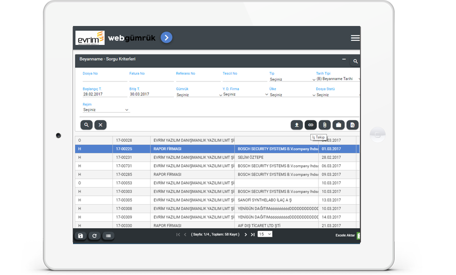 Web Gumruk Ana Sayfa